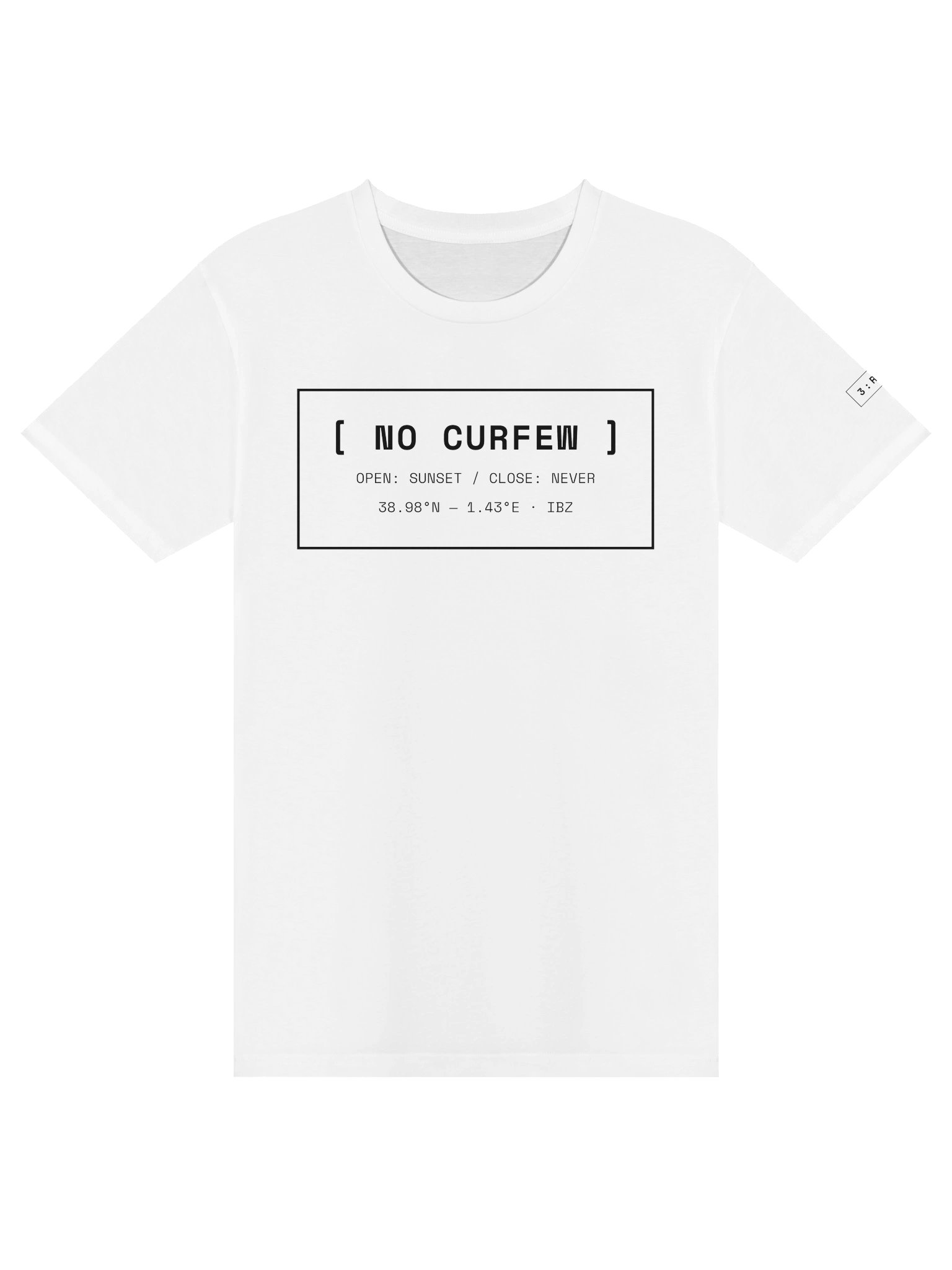 No Curfew Sunset IBZ rave Tee product image (1)