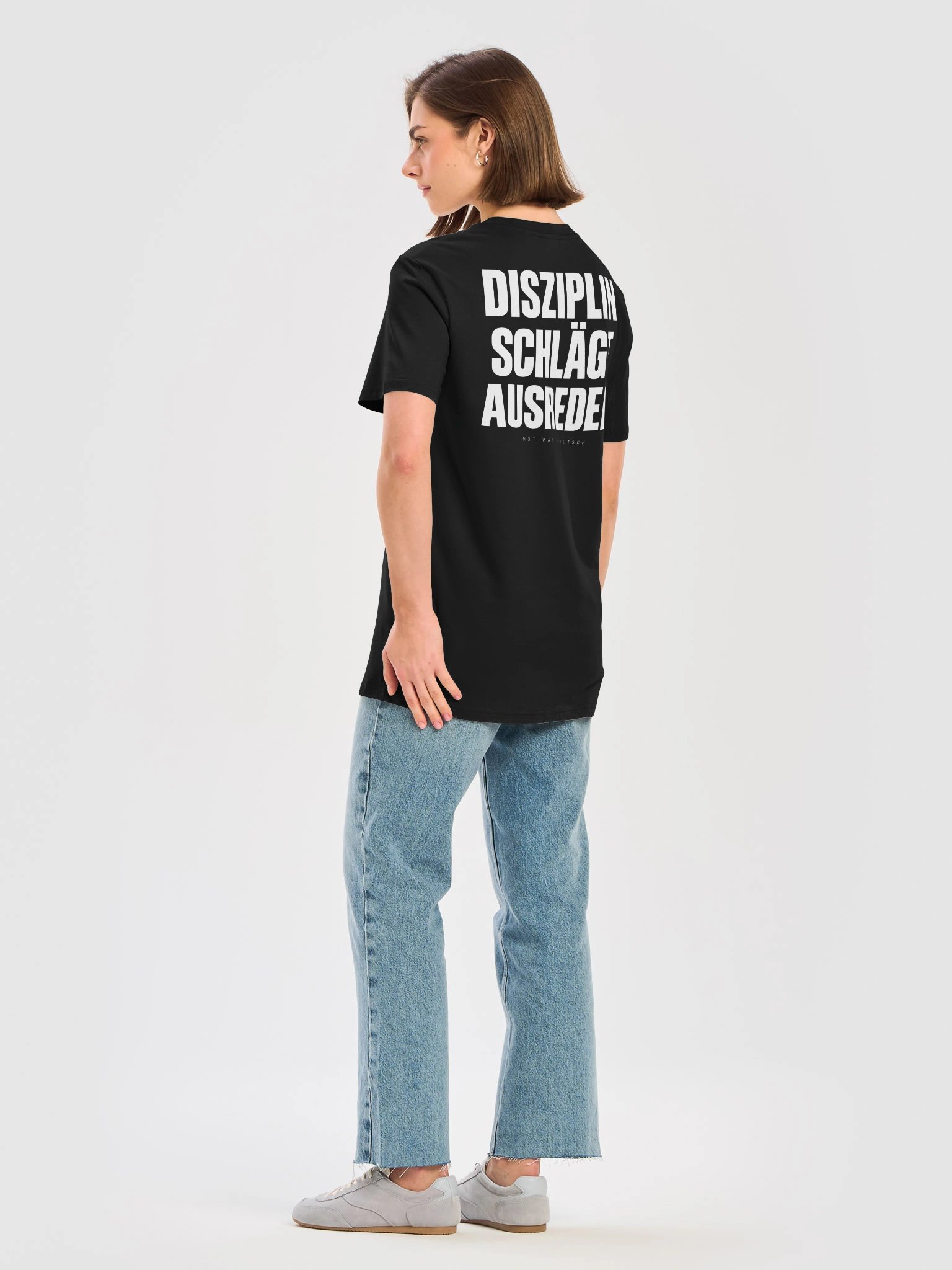 Disziplin schlägt Ausreden. – Premium T-Shirt product image (12)