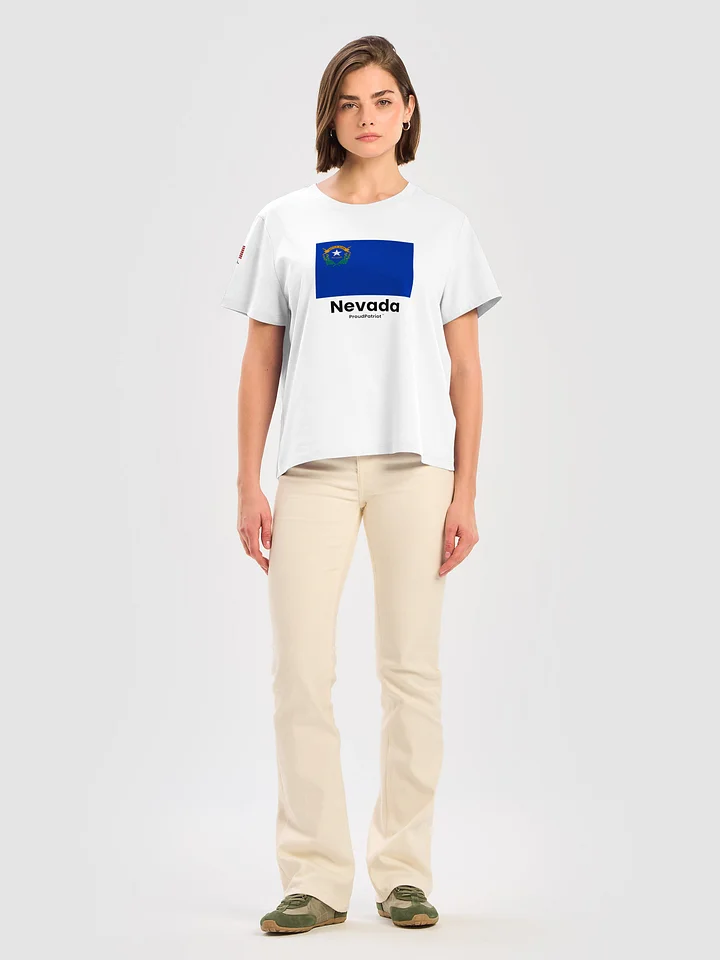 Nevada Women's Ribbed Neck T-Shirt product image (1)