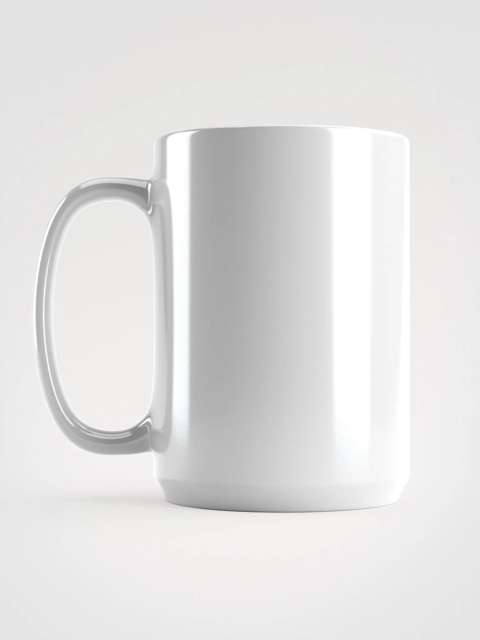 Q White Glossy Mug product image (6)