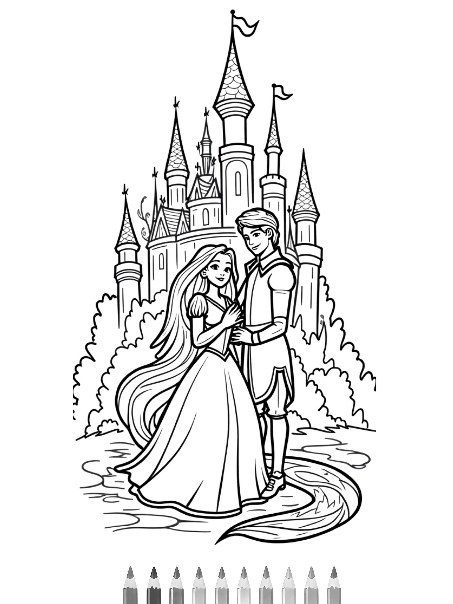 80 Pictures Children Coloring E-Book - Printable product image (5)