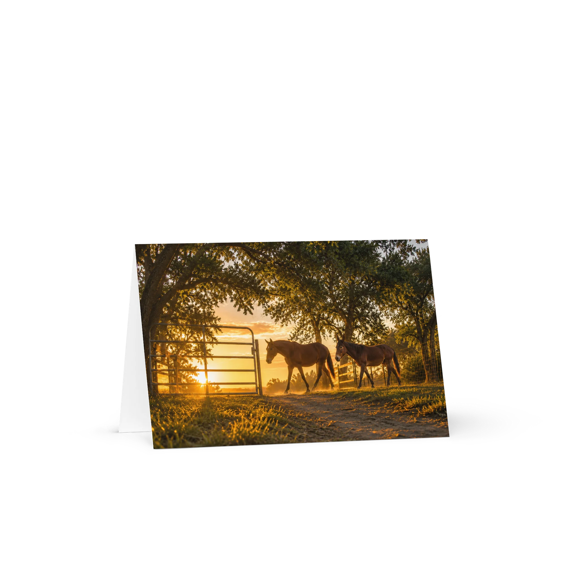 On the Way to Breakfast Greeting Card product image (1)