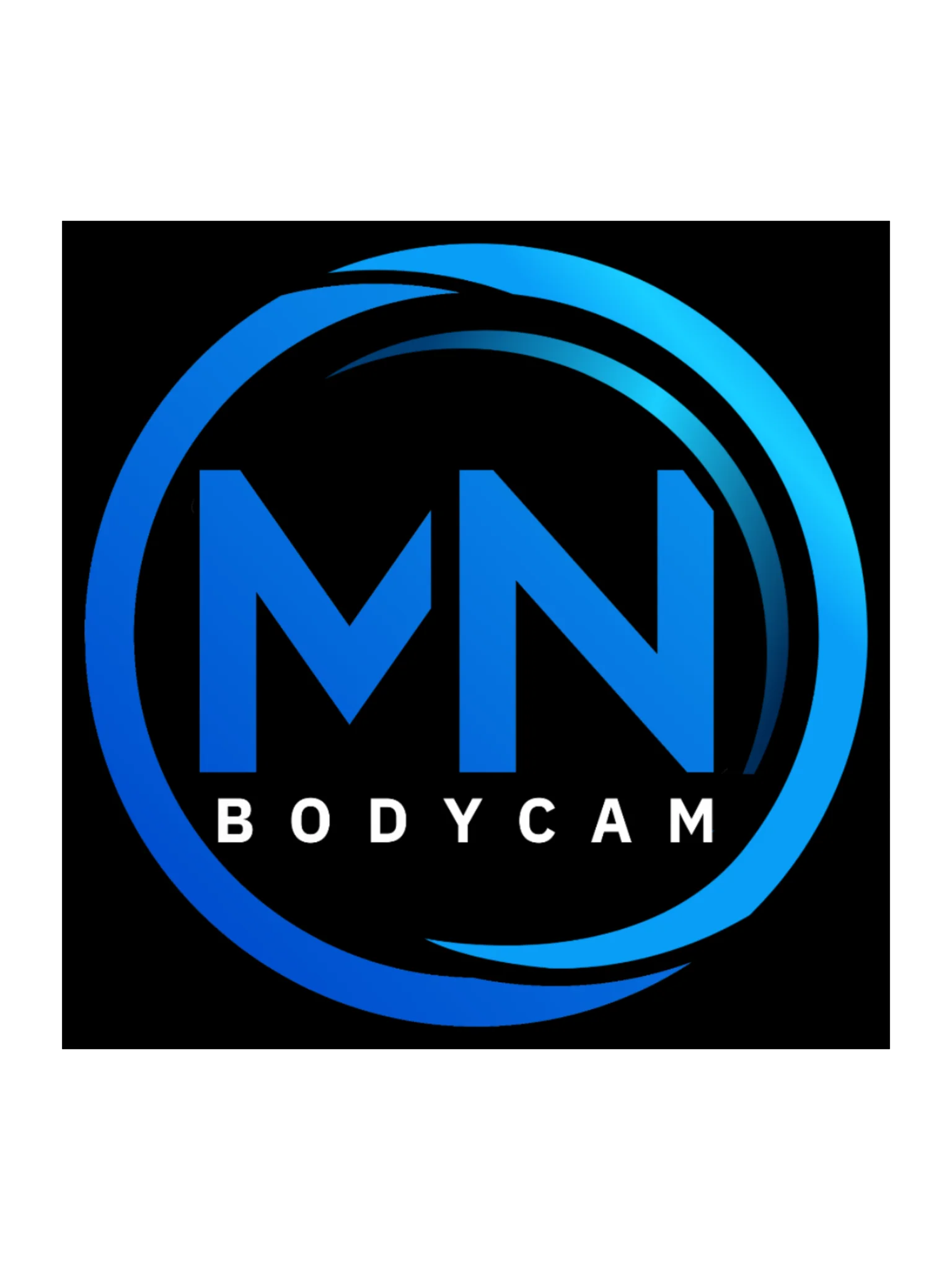 MN Bodycam Sticker Black product image (1)