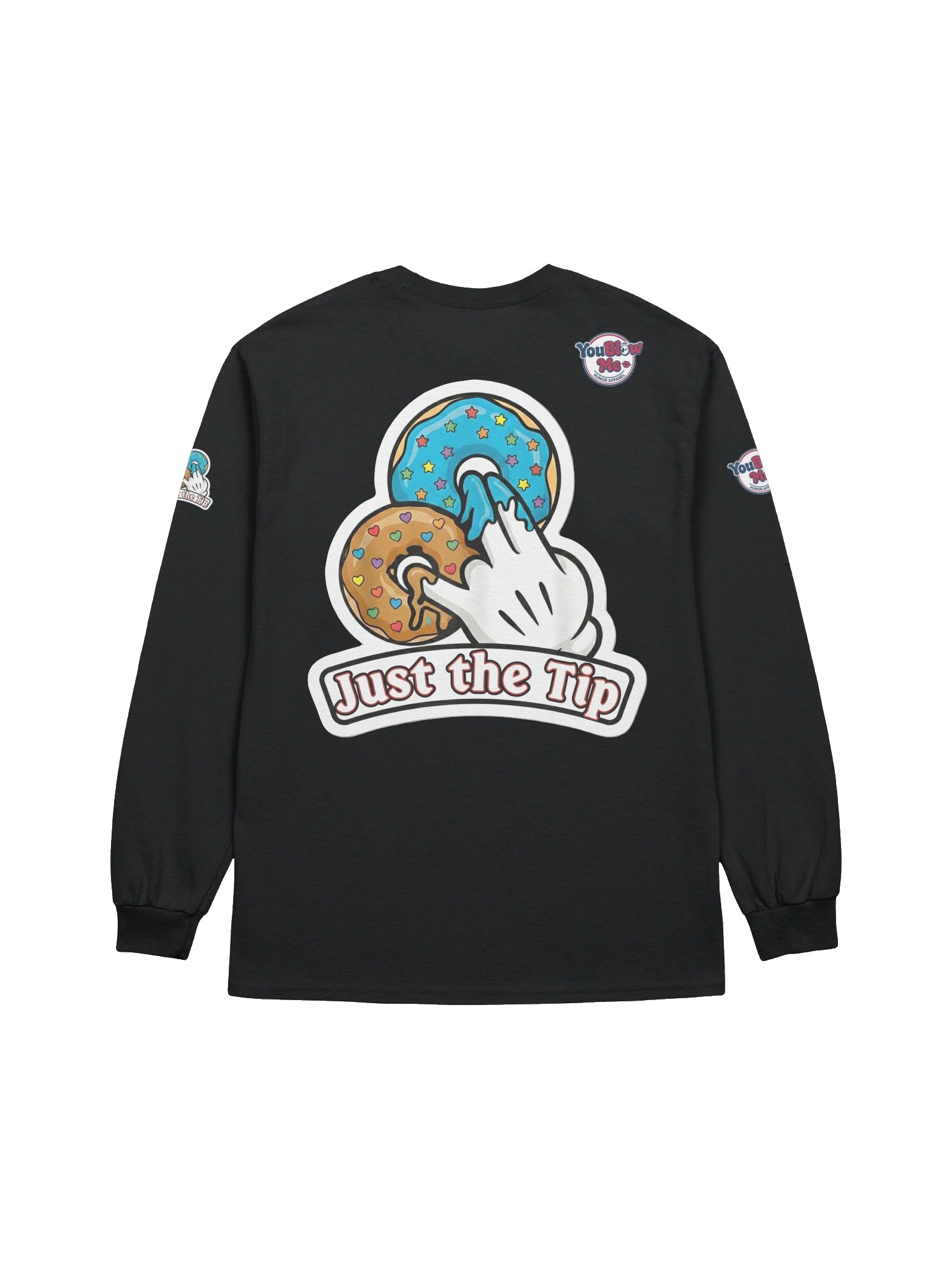 Just The Tip - Custom Long Sleeved Shirt - Double Sided - 8 Colors product image (2)
