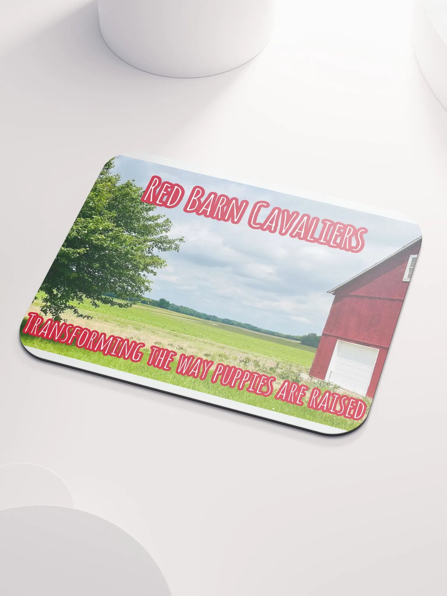 Red Barn Cavaliers Mousepad product image (1)
