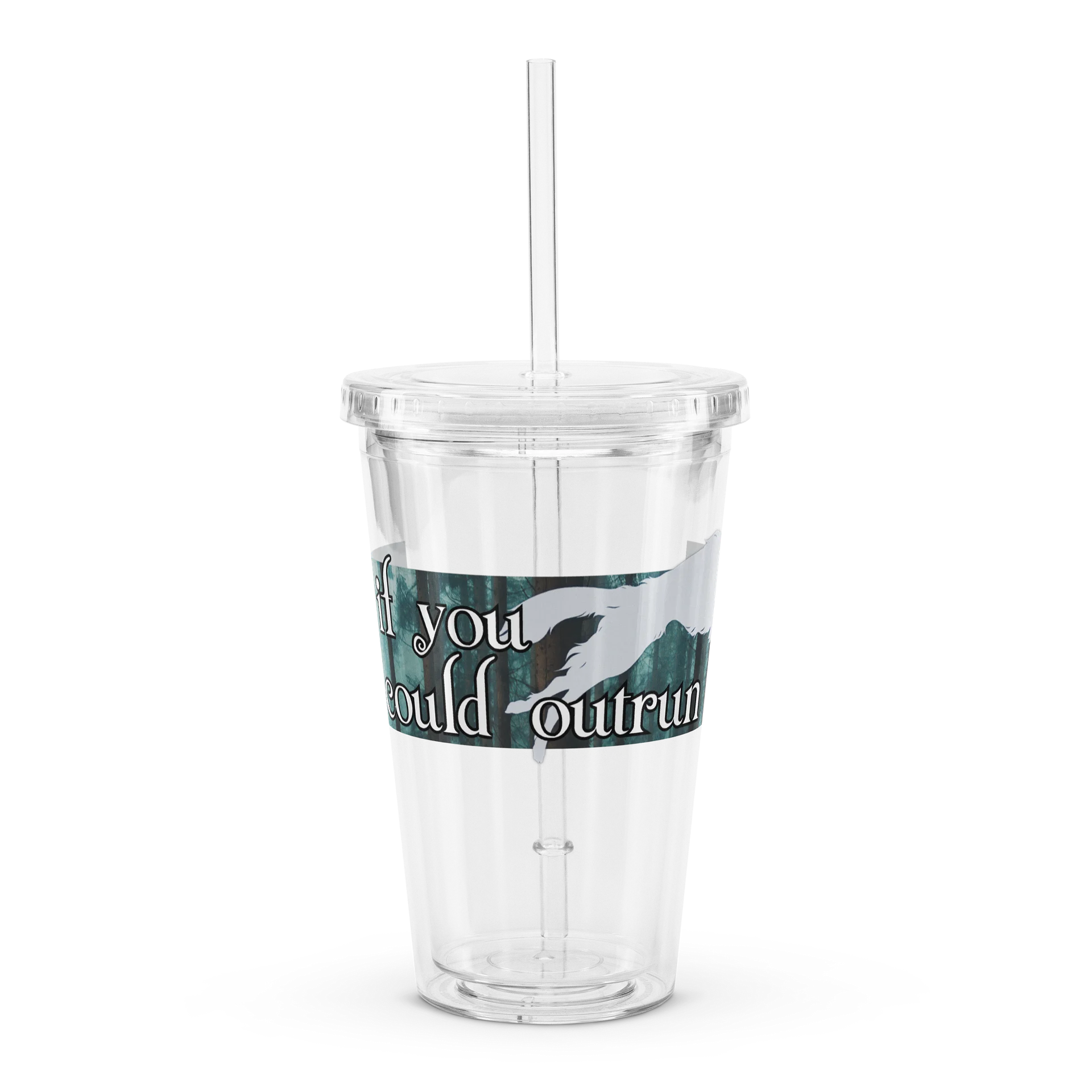 As if You Could Outrun Me - Tumbler product image (1)