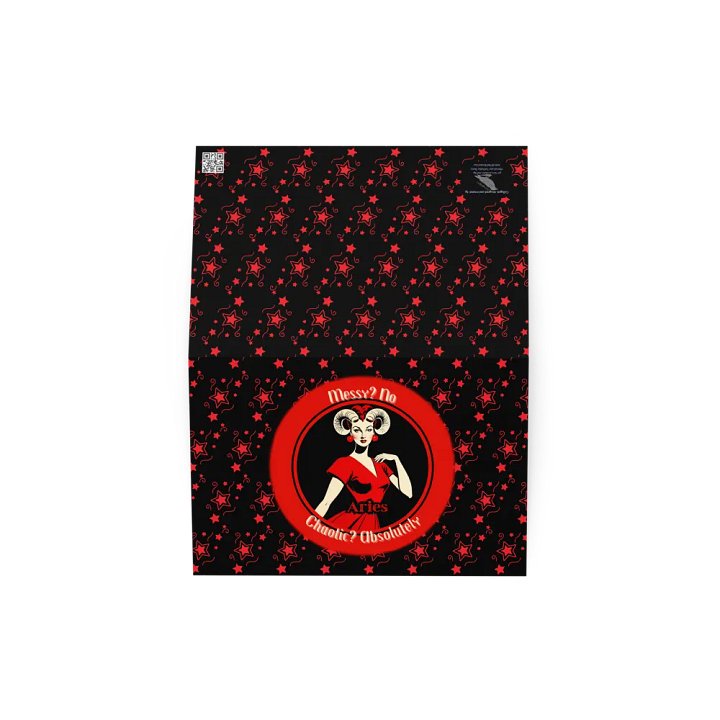 Aries 2025, Messy? No, Card product image (4)