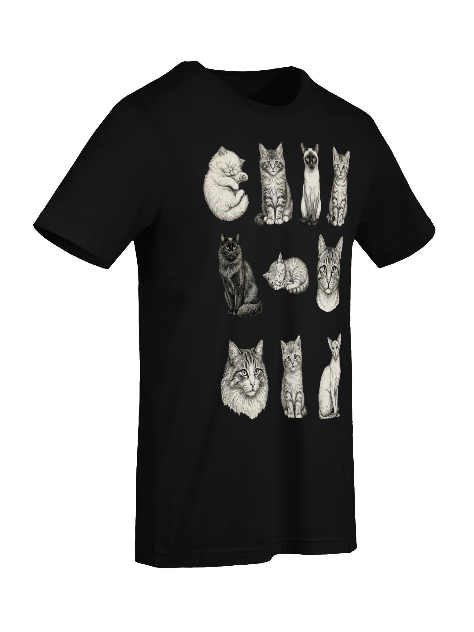 Vintage Cat T-Shirt product image (7)