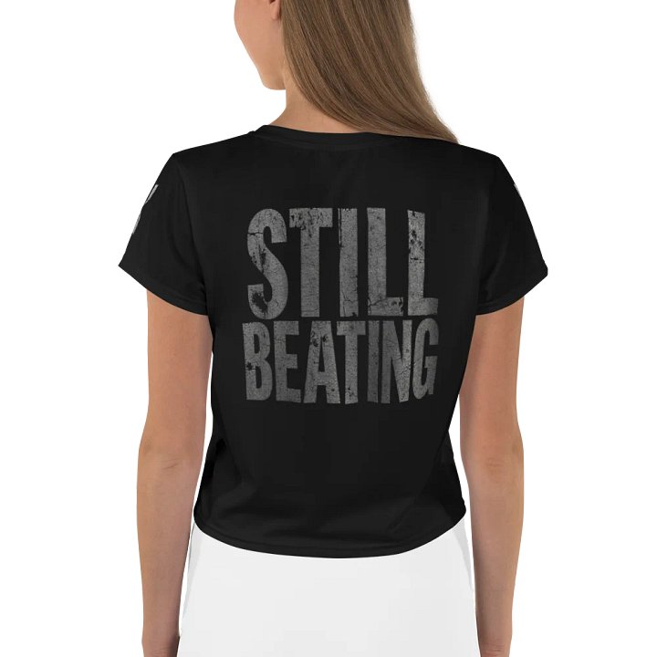 Emotionally Broken Crop Graphic Tee 2 product image (2)