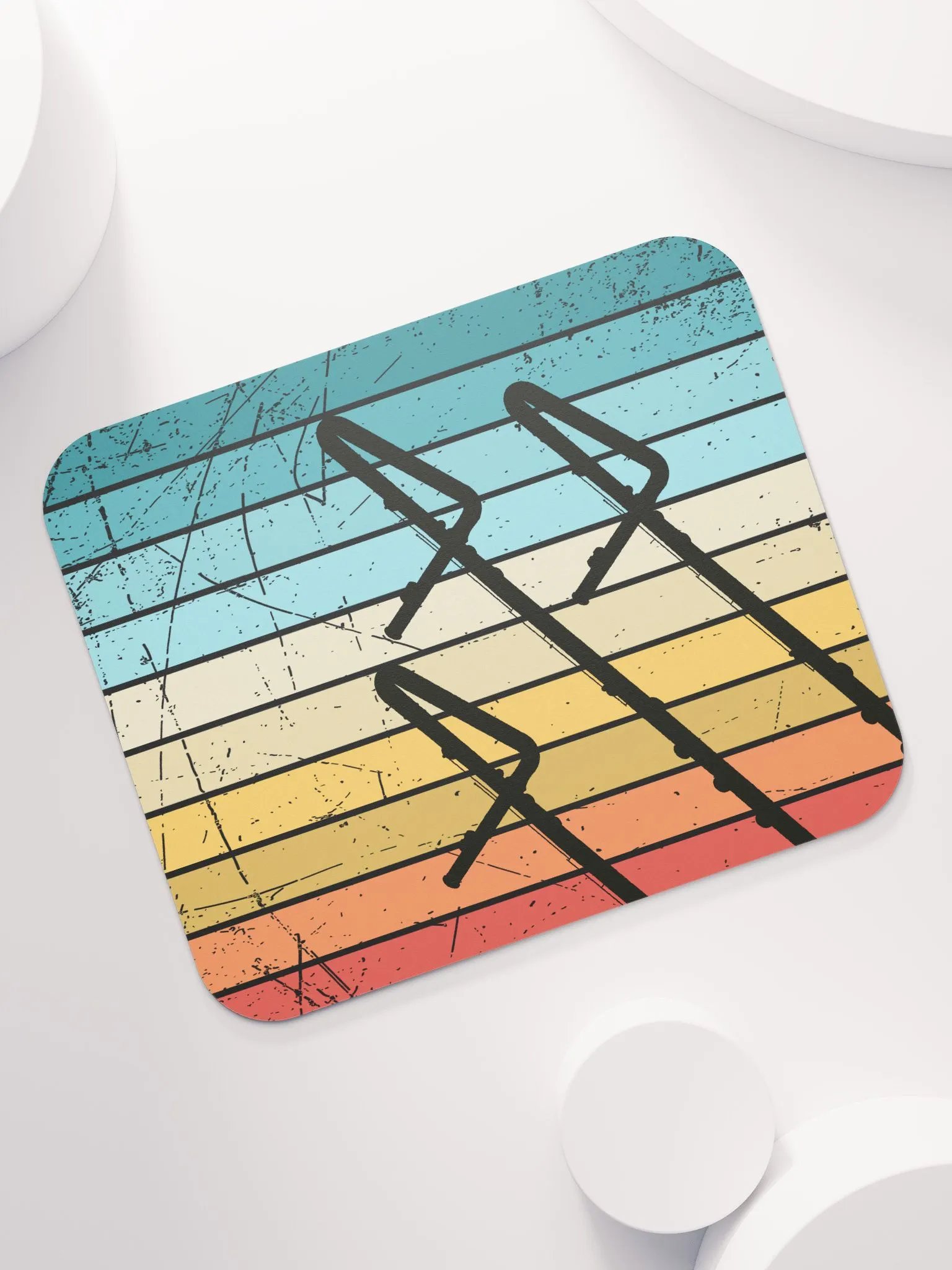 Retro Abstract Flute Mouse Pad - Contrabass product image (7)