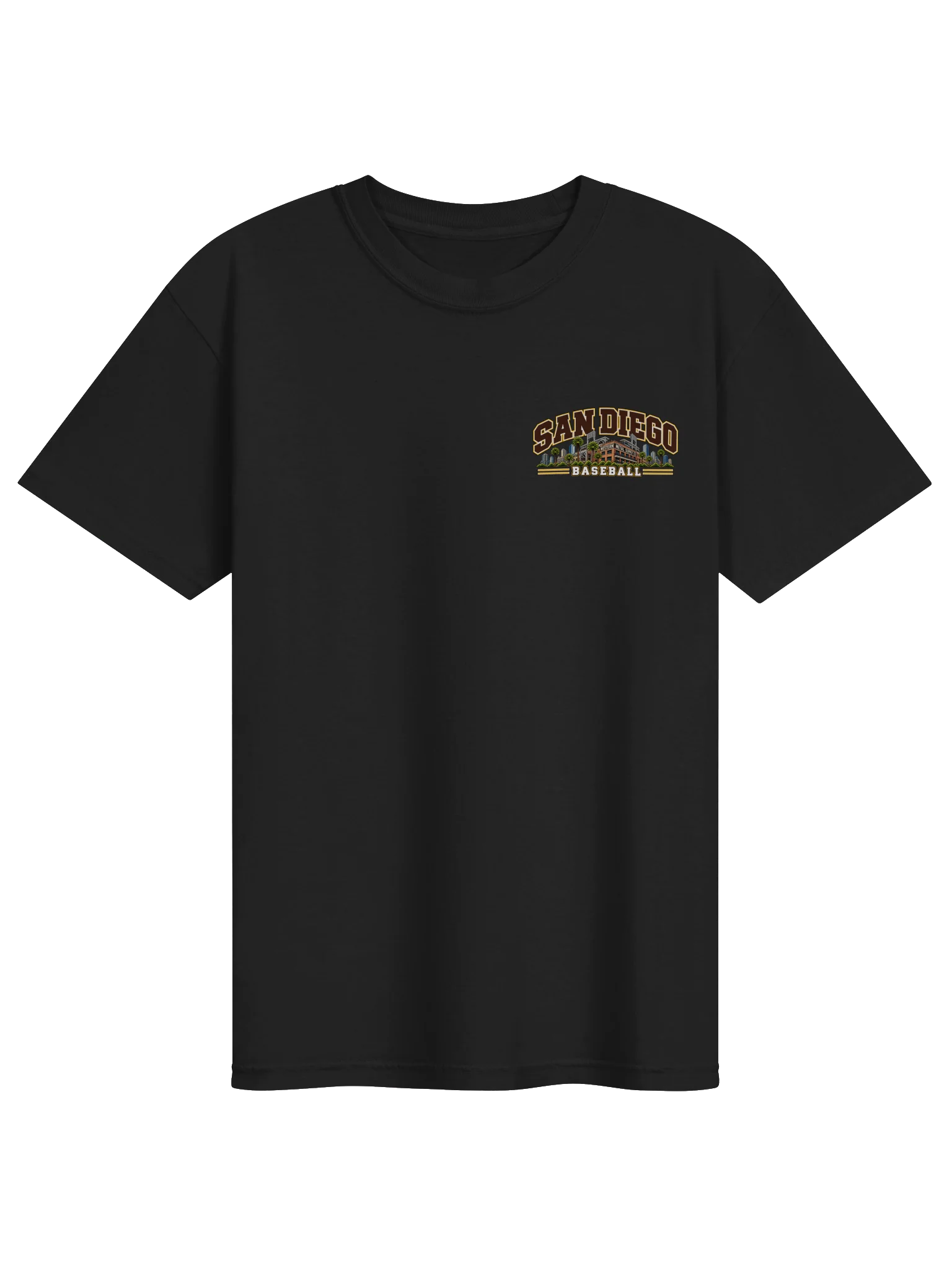 San Diego Baseball 2026 Animated Player Back Print T-Shirt product image (1)