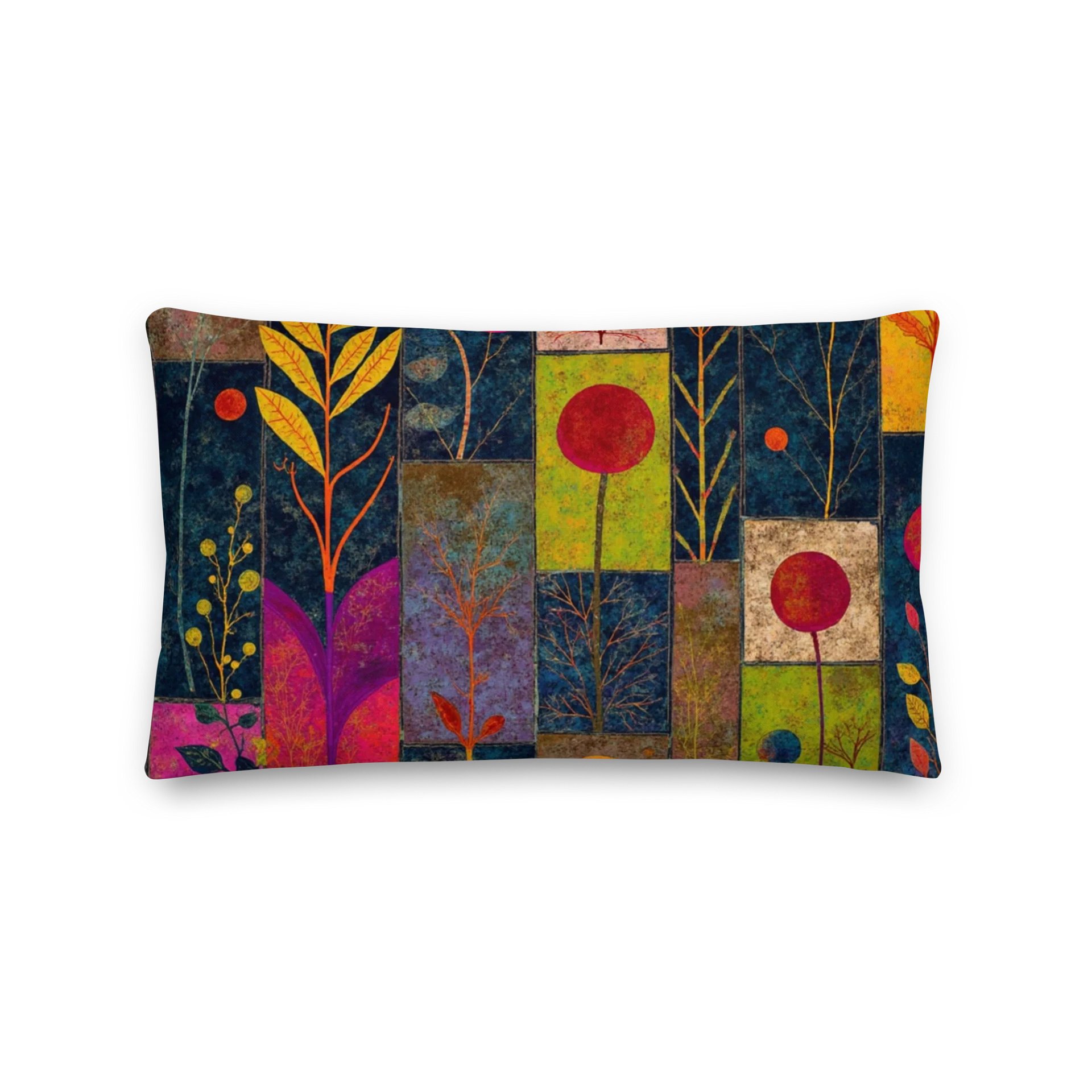 Floral Mosaic All-Over Print Pillow product image (2)