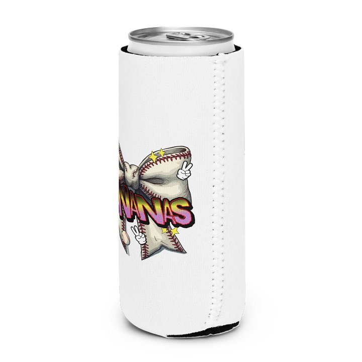 Bananas Bow Baseball Can Cooler product image (2)