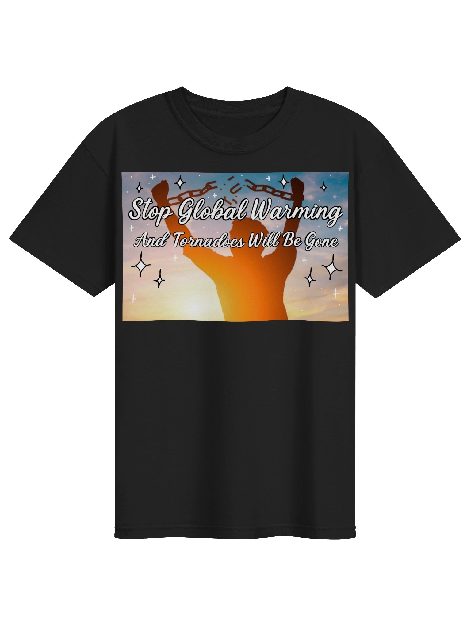 Stop Global Warming Satire Tee product image (1)