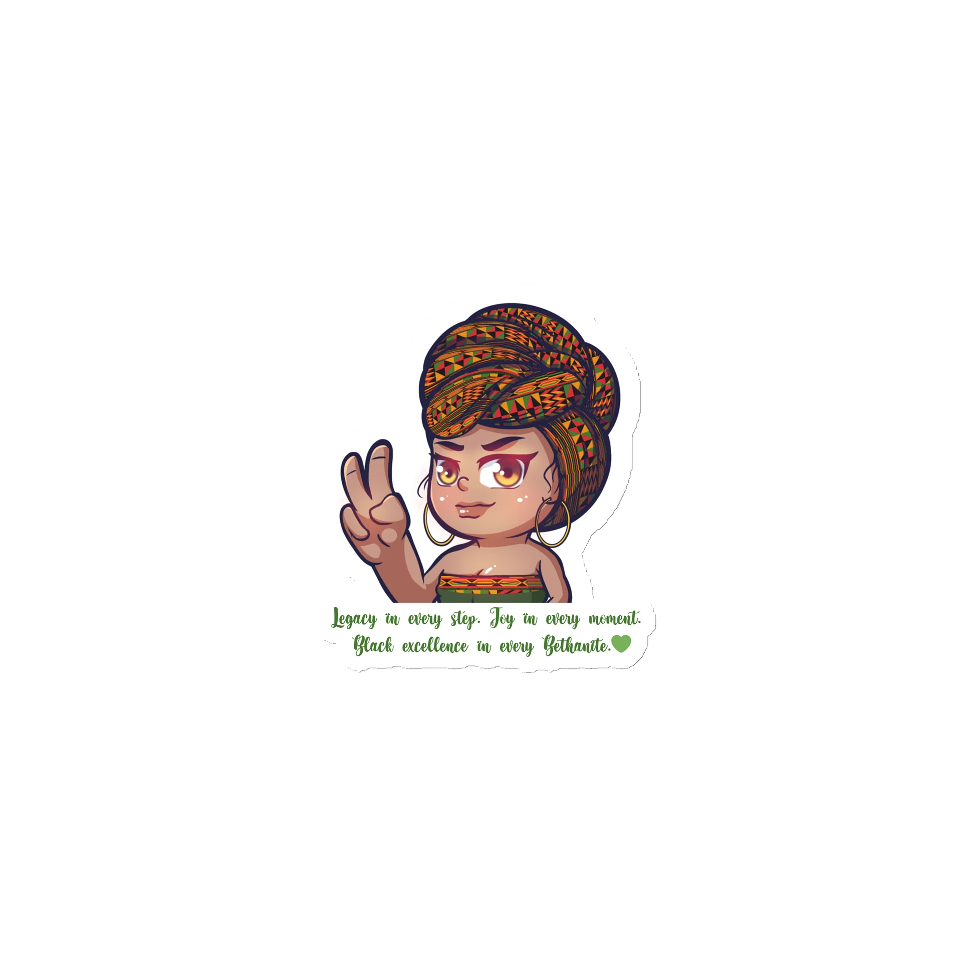 BusyBeth Afri Queen Magnet product image (1)