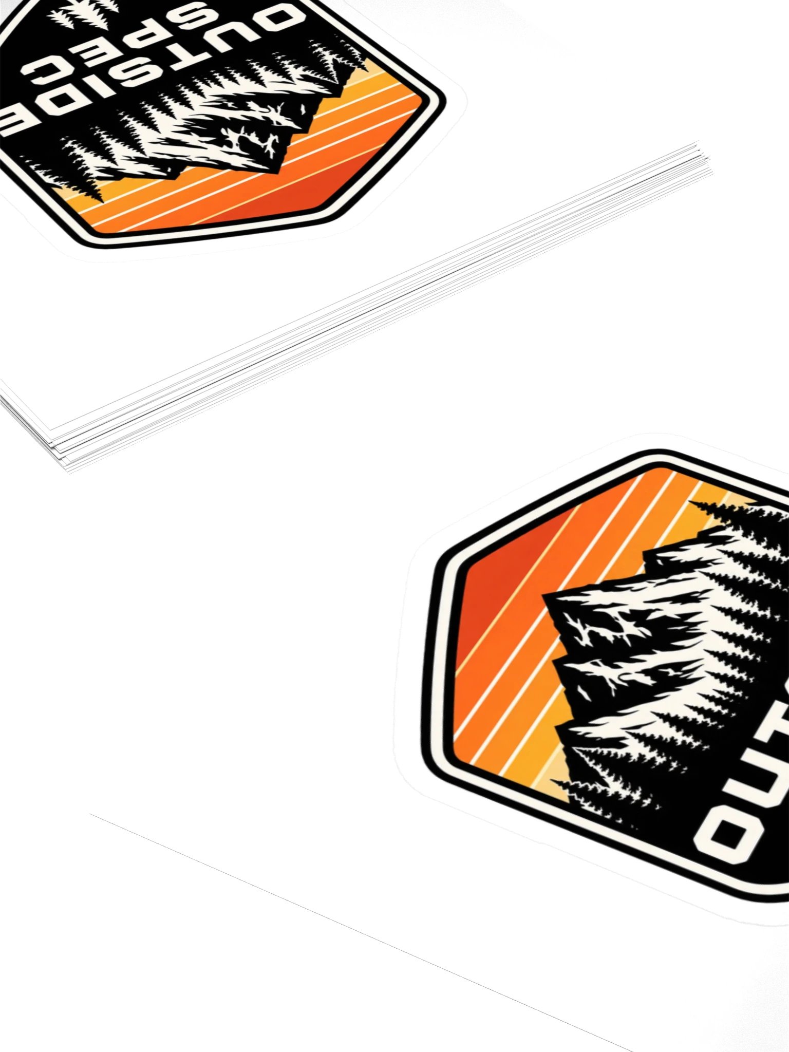 Outside Spec Kiss Cut Stickers product image (4)
