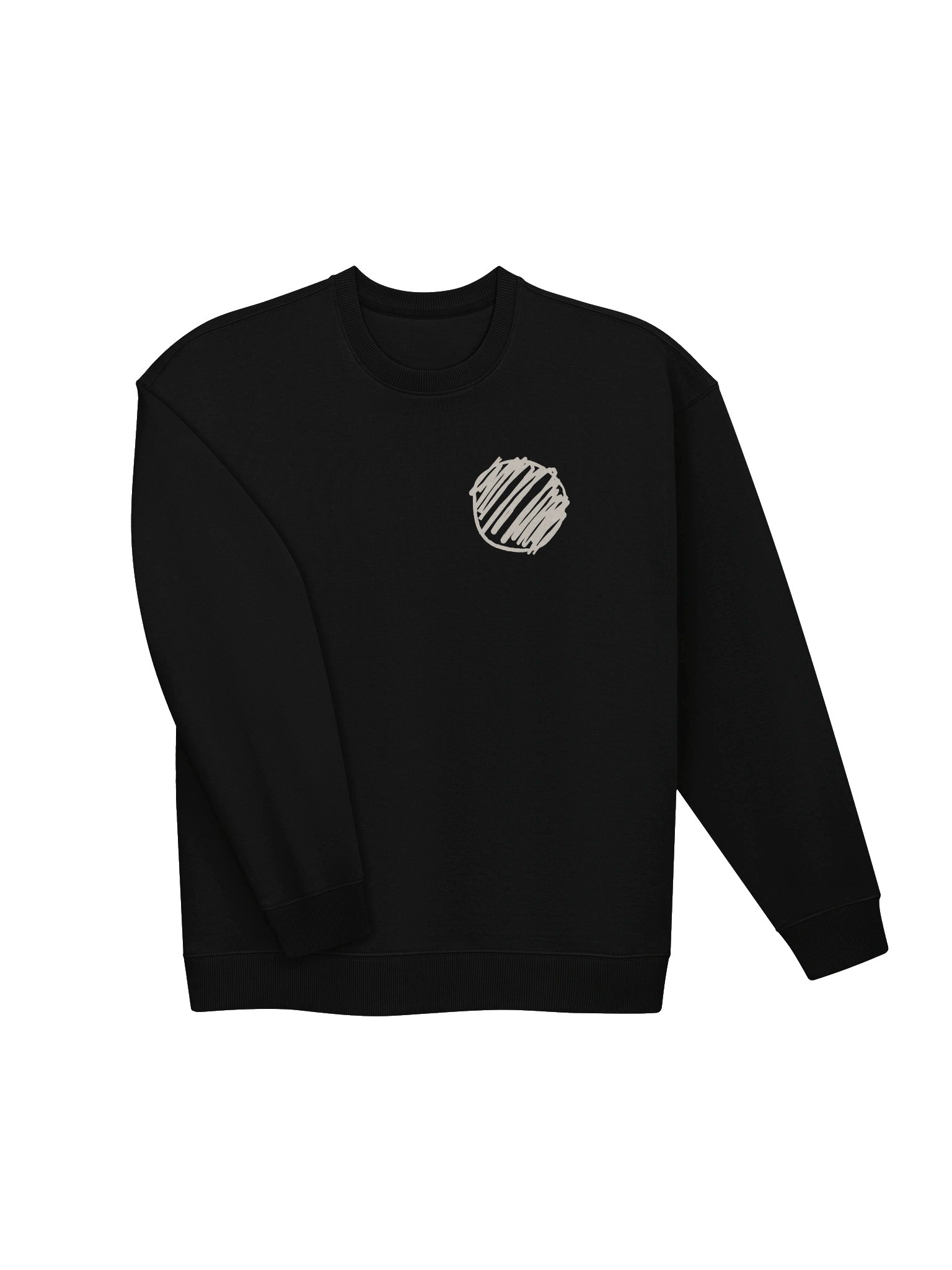 DOT SWEATSHIRT BLACK product image (3)