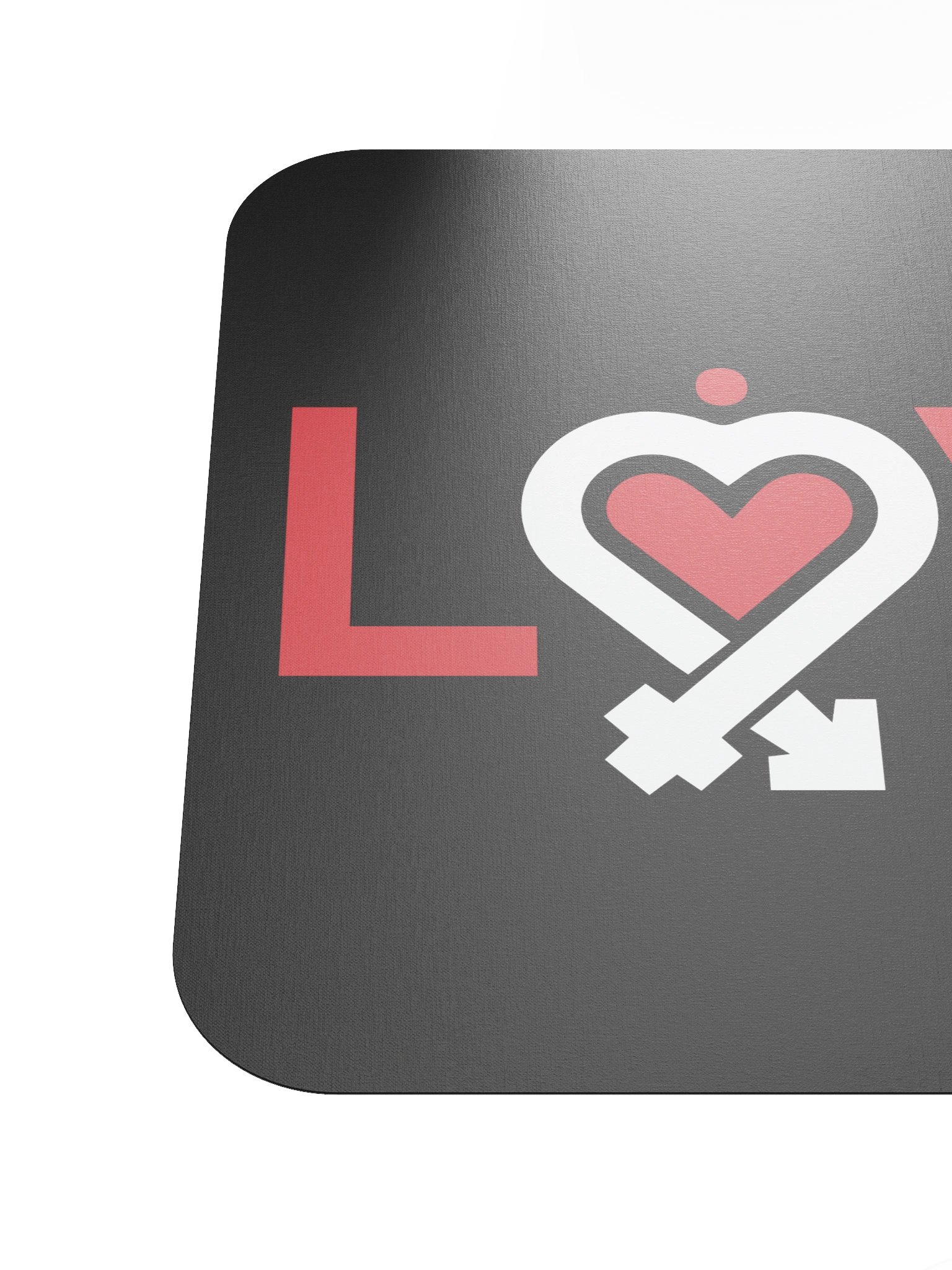 L2A 2025 Logo Small Black Mousepad product image (7)