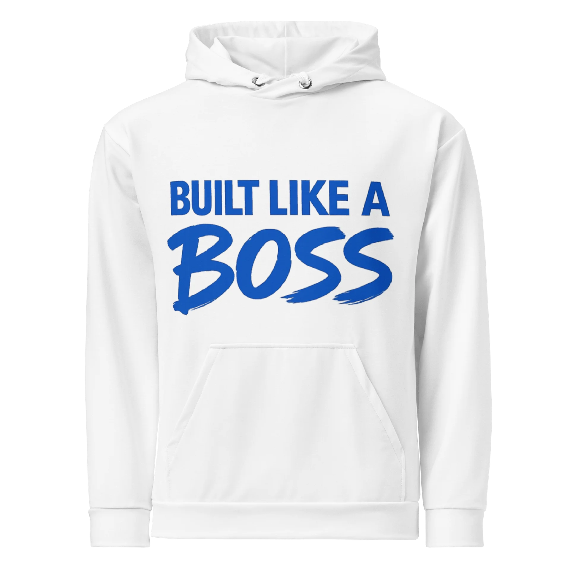Built Like A Boss Hoodie – Royal Blue Edition product image (1)