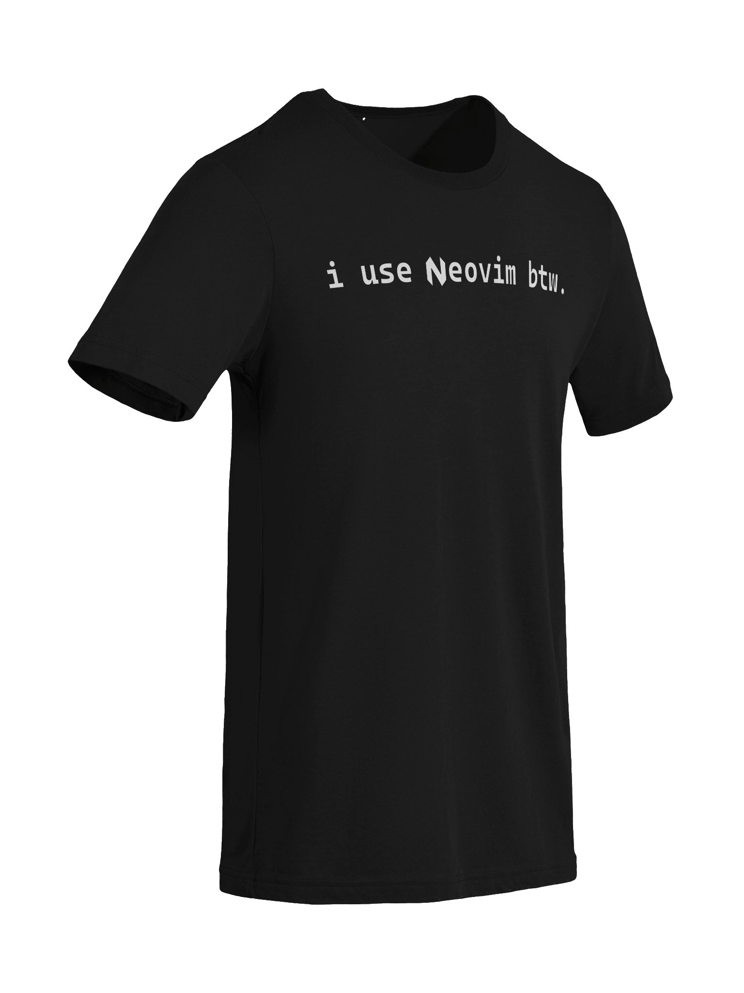 "i use neovim btw." Tri-Blend T-Shirt product image (75)