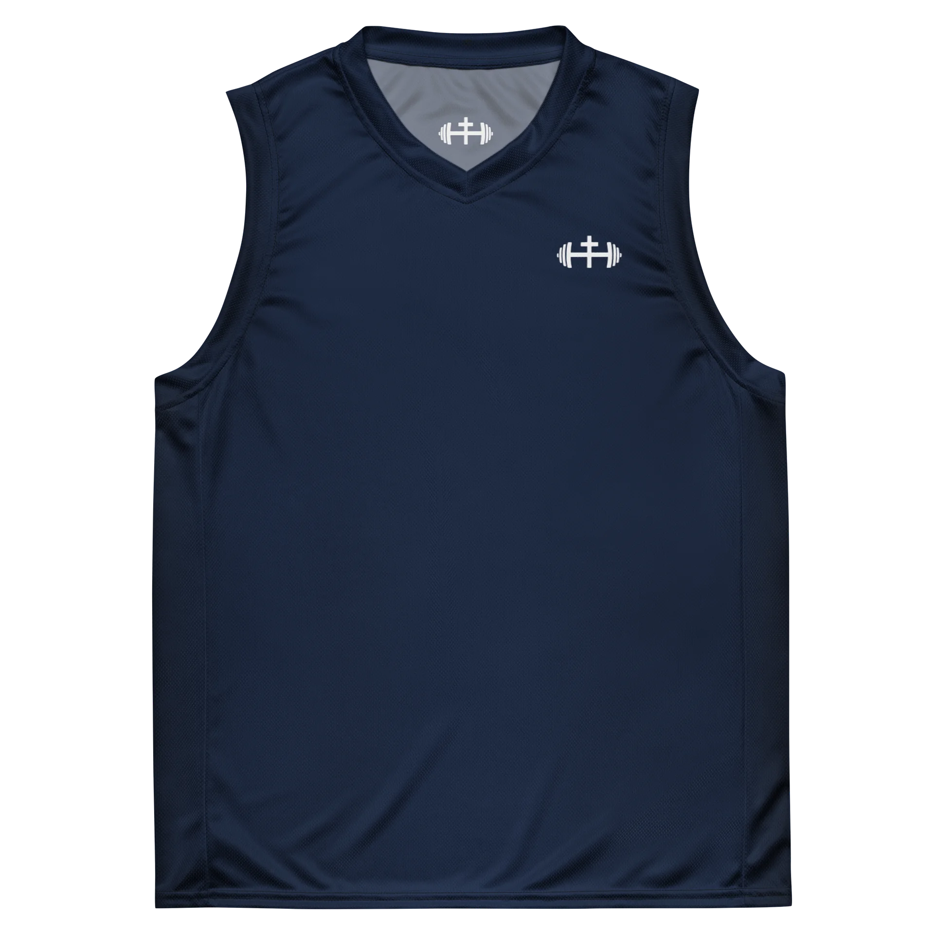 His House Performance V-Neck Muscle Tank - Navy product image (3)