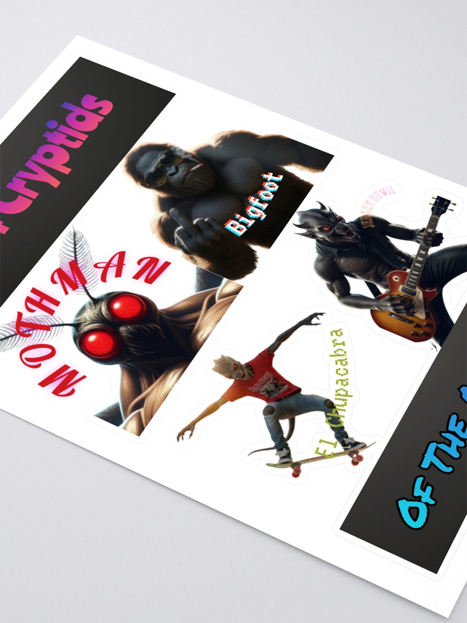 cryptids sticker product image (2)