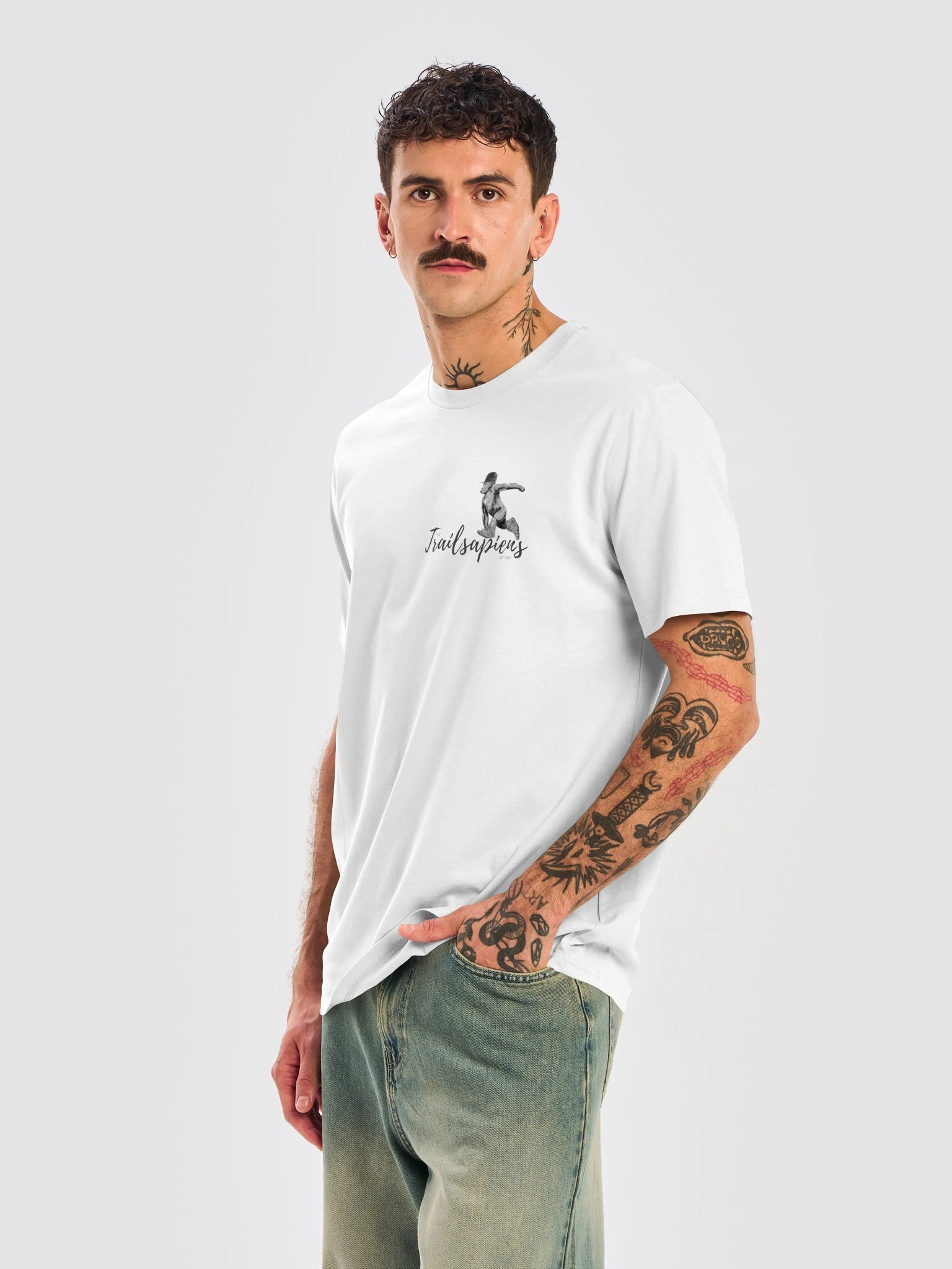 ECO-Friendly & Organic Premium Quality Stanley/Stella- Men's T-shirt with Trailsapiens logo product image (1)
