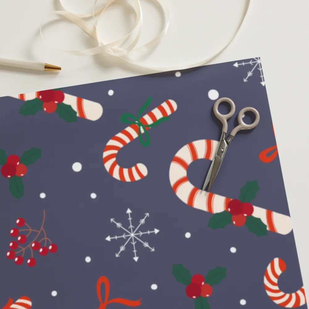 Candy Cane Dreams Wrapping paper product image (11)
