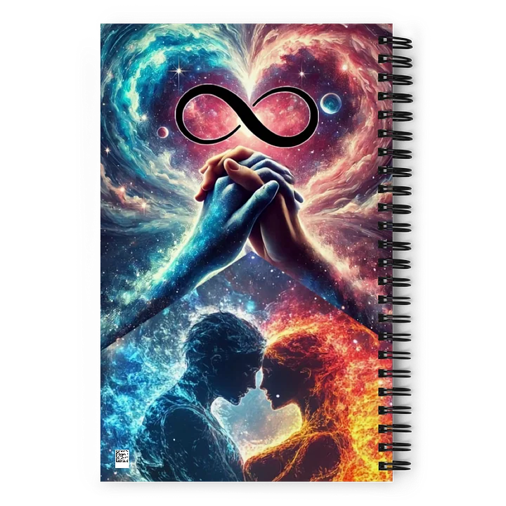 Twin Flame Unity -Spiral Notebook product image (2)