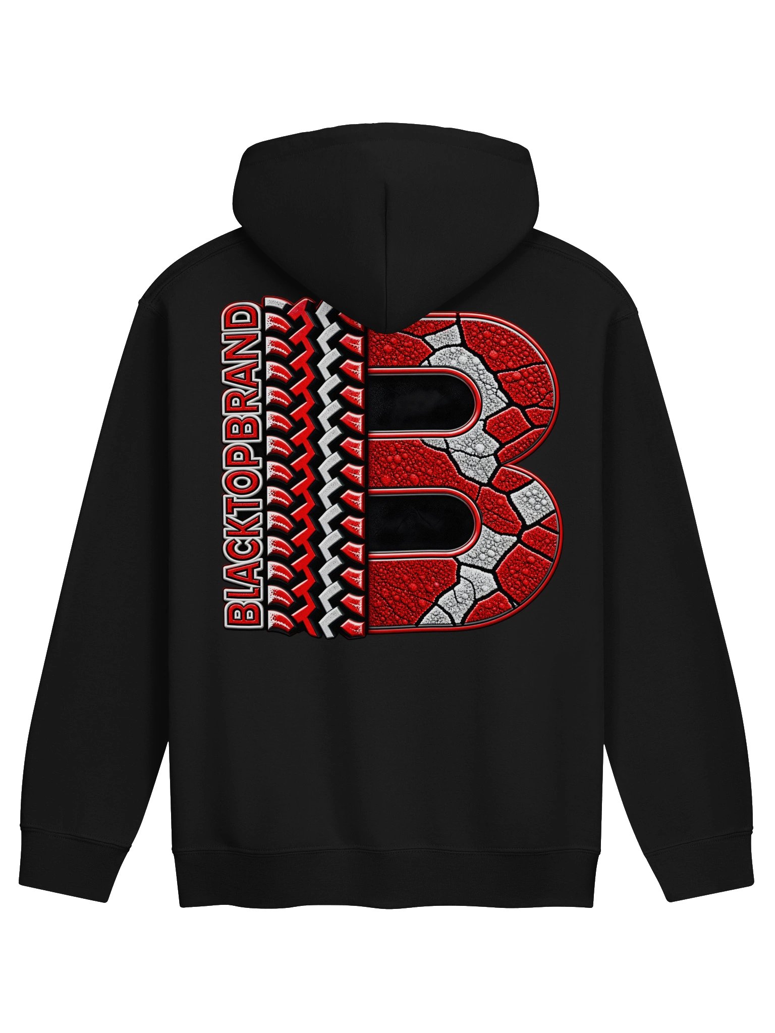 Blacktop Brand: "Faith Over Fear" Heavyweight Hoodie product image (10)