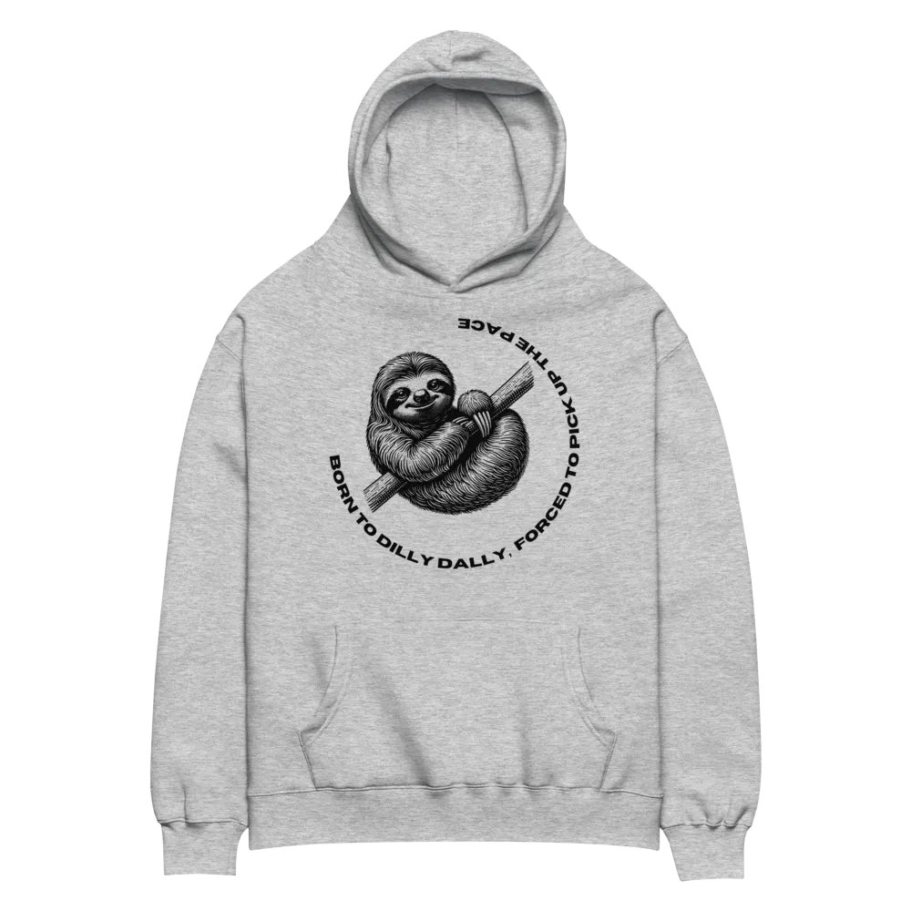 Dilly Dally Unisex Oversized Hoodie product image (6)