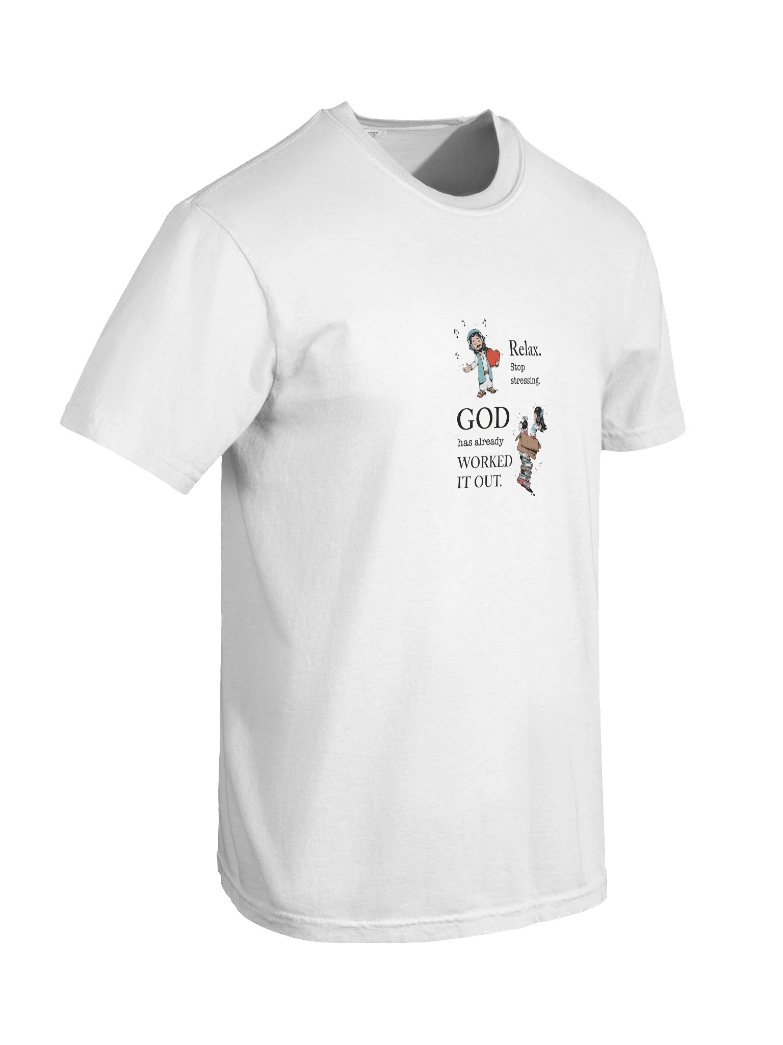 "God worked it out" t-shirt product image (5)
