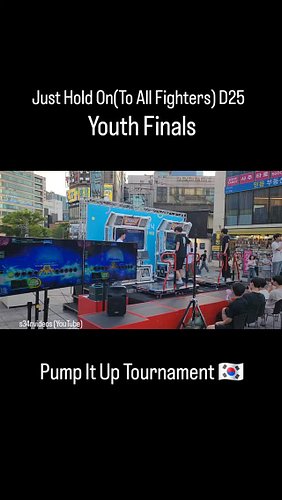  Just Hold On(To All Fighters) D25 was the final song of the youth tournament, which was a sub-division of the Step Machine P...