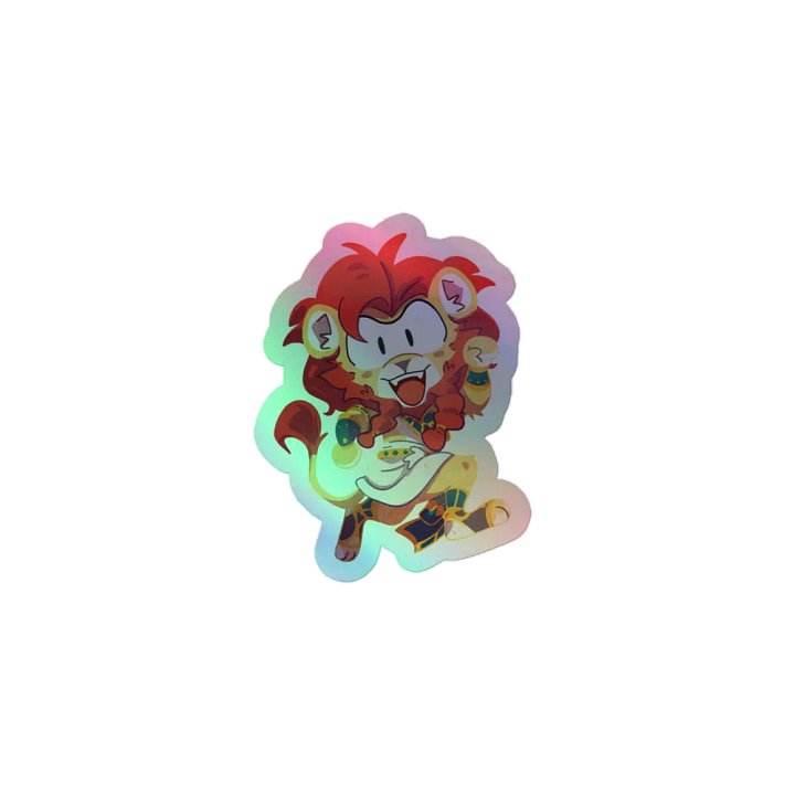 Ah'lina (male) Holographic Sticker product image (1)
