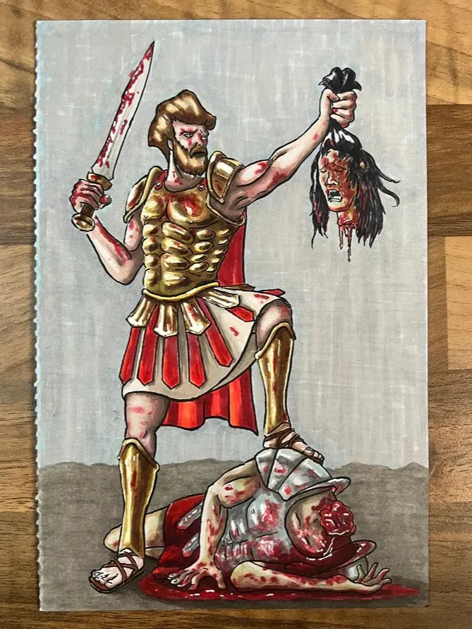 Warlord Alcohol Marker Original Artwork product image (1)