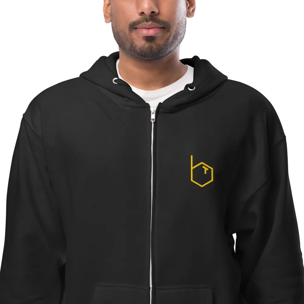 'BT' Full Logo Back Hoodie With Stitched Front logo product image (2)