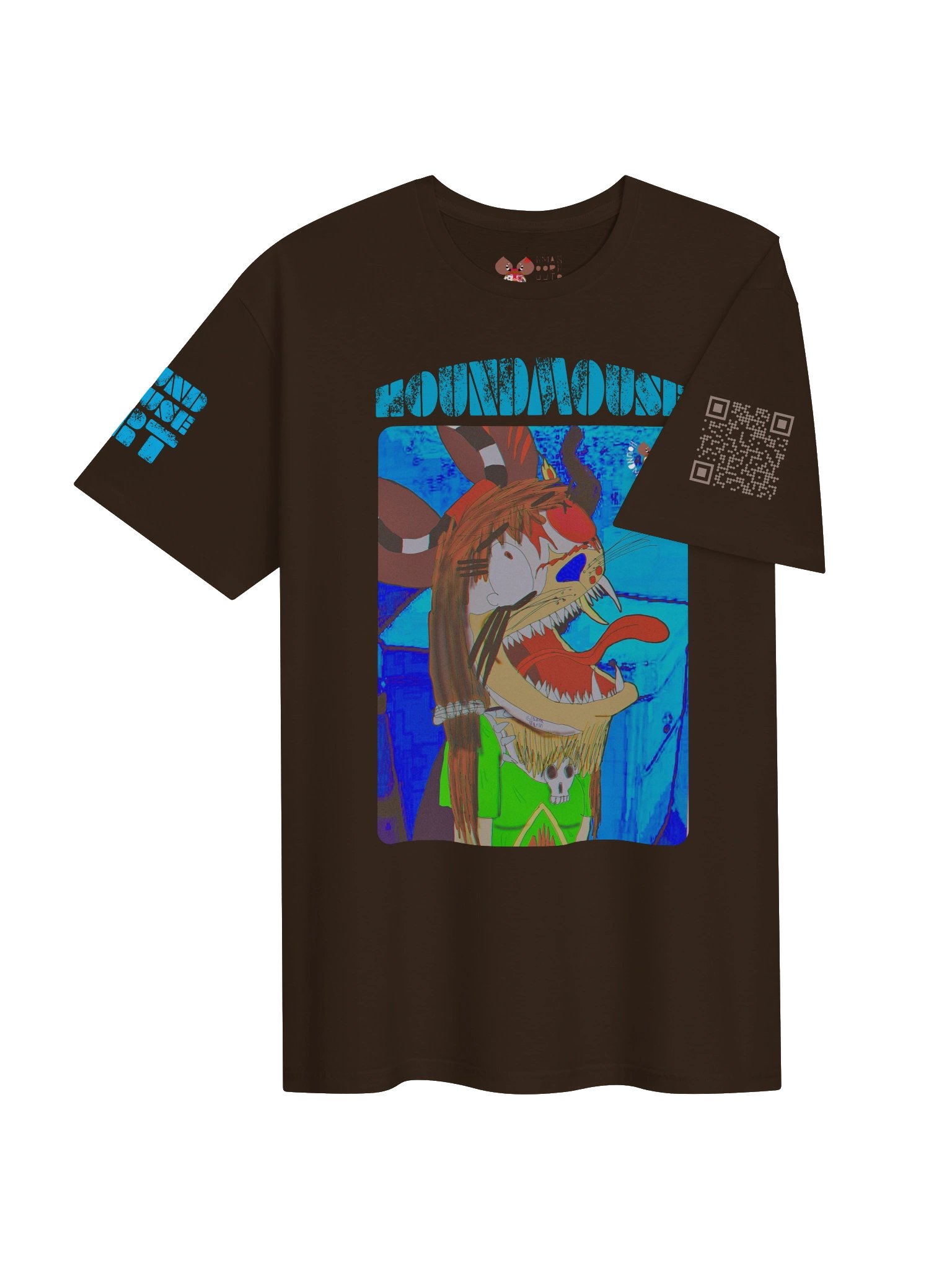 HOUNDMOUSE FEELING AWESOME Graphic Tee product image (4)