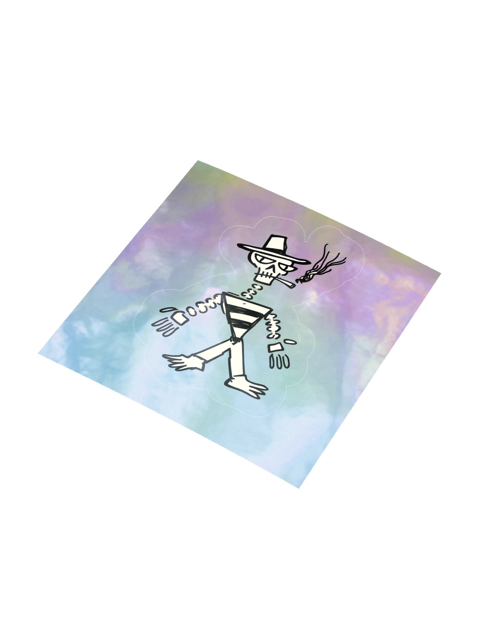 Smoking Jack Sticker product image (7)