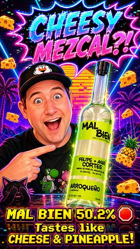 We are cracking open Mal Bien Mezcal (50.2% ABV) to see if this premium pour is actually worth the $110 price tag. I knew it ...