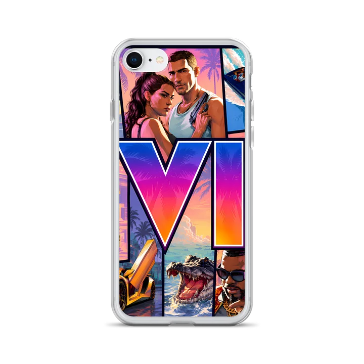 Vice City Neon Game Art iPhone Case product image (24)