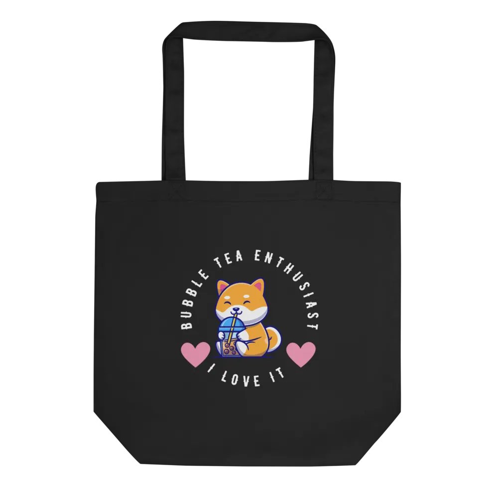 Bubble Tea Enthusiast Eco-Friendly Tote Bag product image (1)