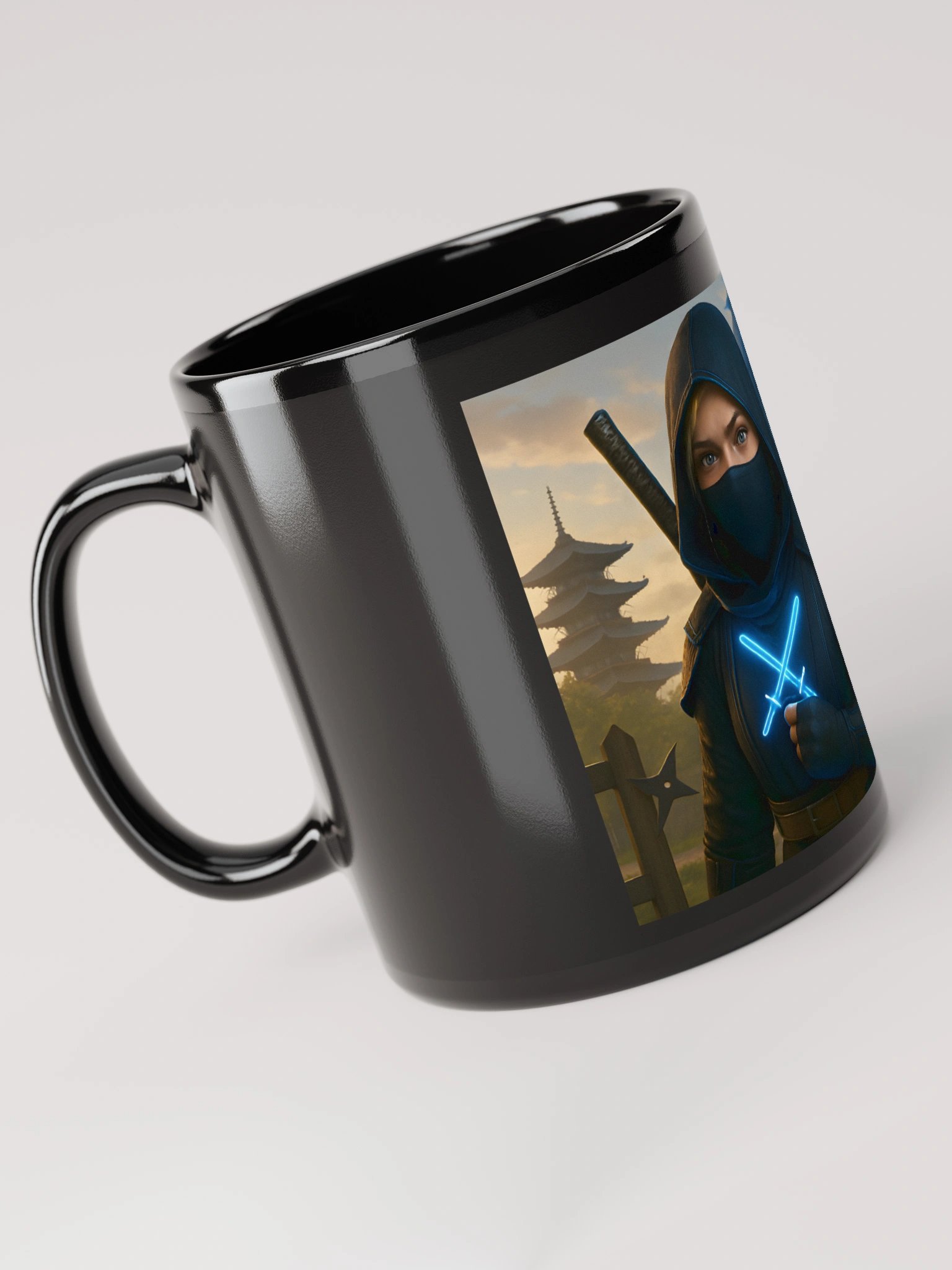 Ninja Dragon Mug 01 product image (5)