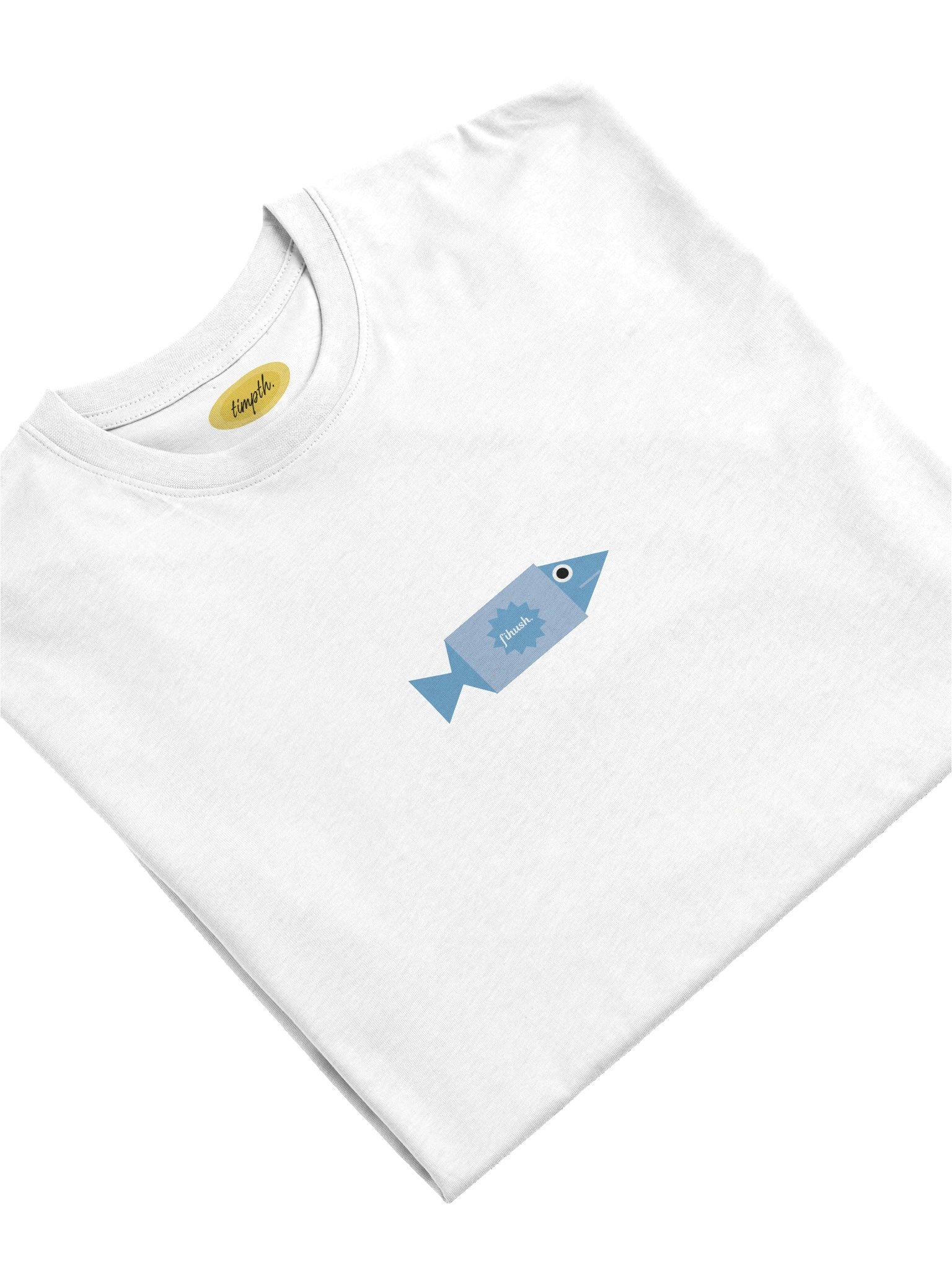 Fihush Tee WHITE product image (3)