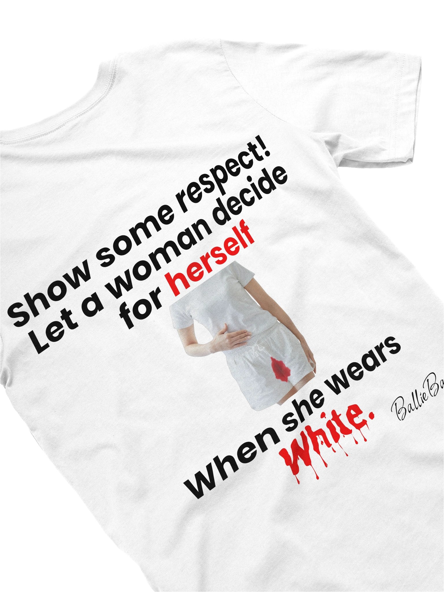 Show some respect! Let a woman decide for herself when she wears white. product image (4)