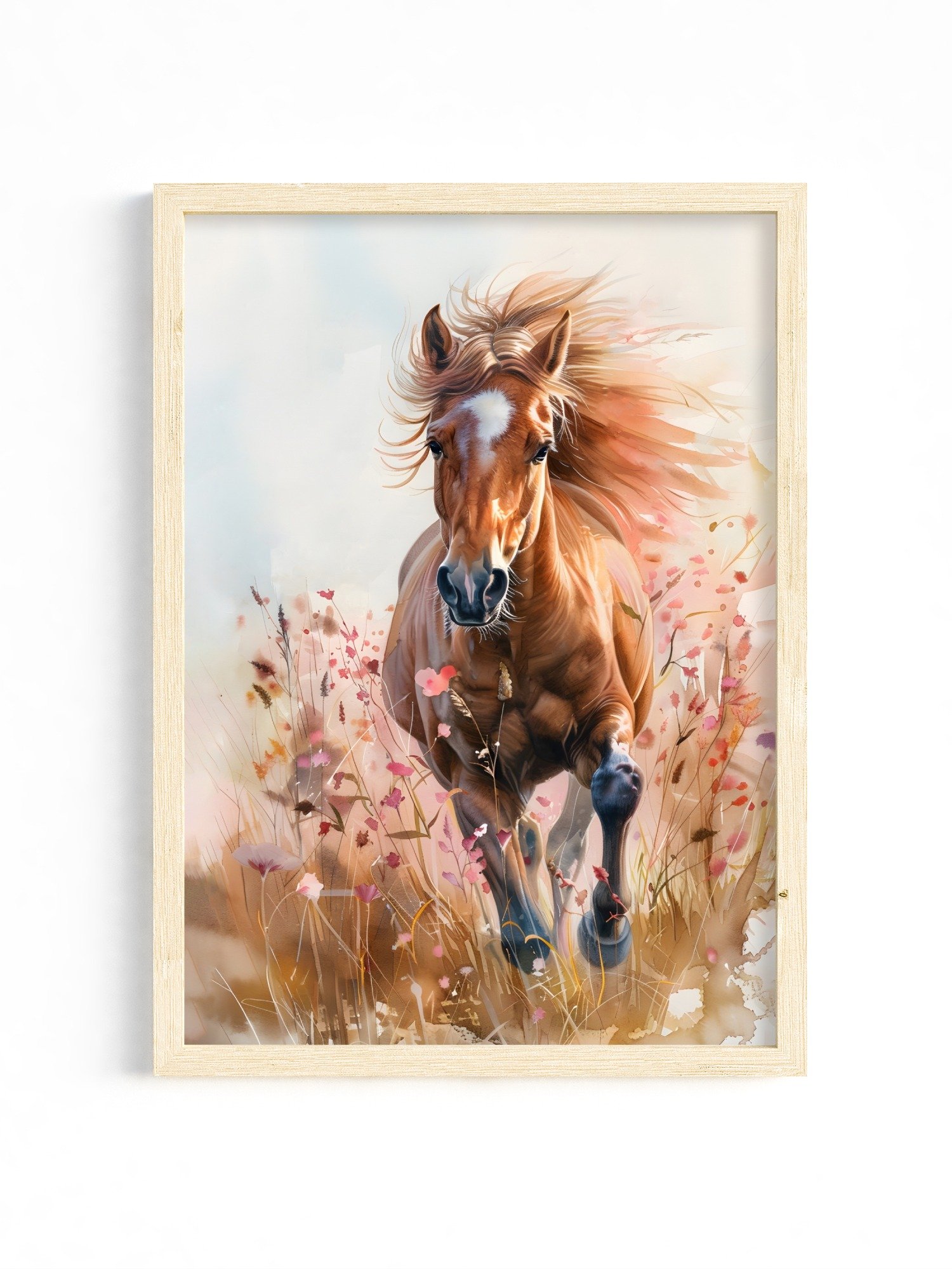 Watercolor Horse and Country Florals product image (1)