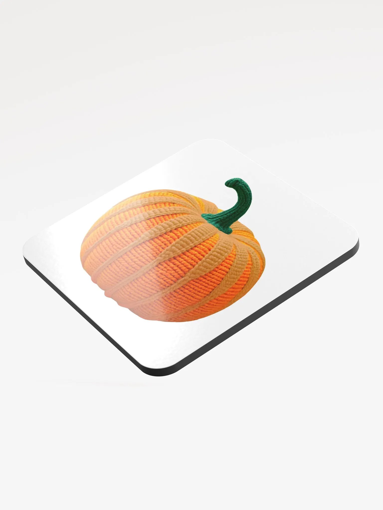 CozyAvocado Glossed Cork Coaster Pumpkin #1 product image (3)