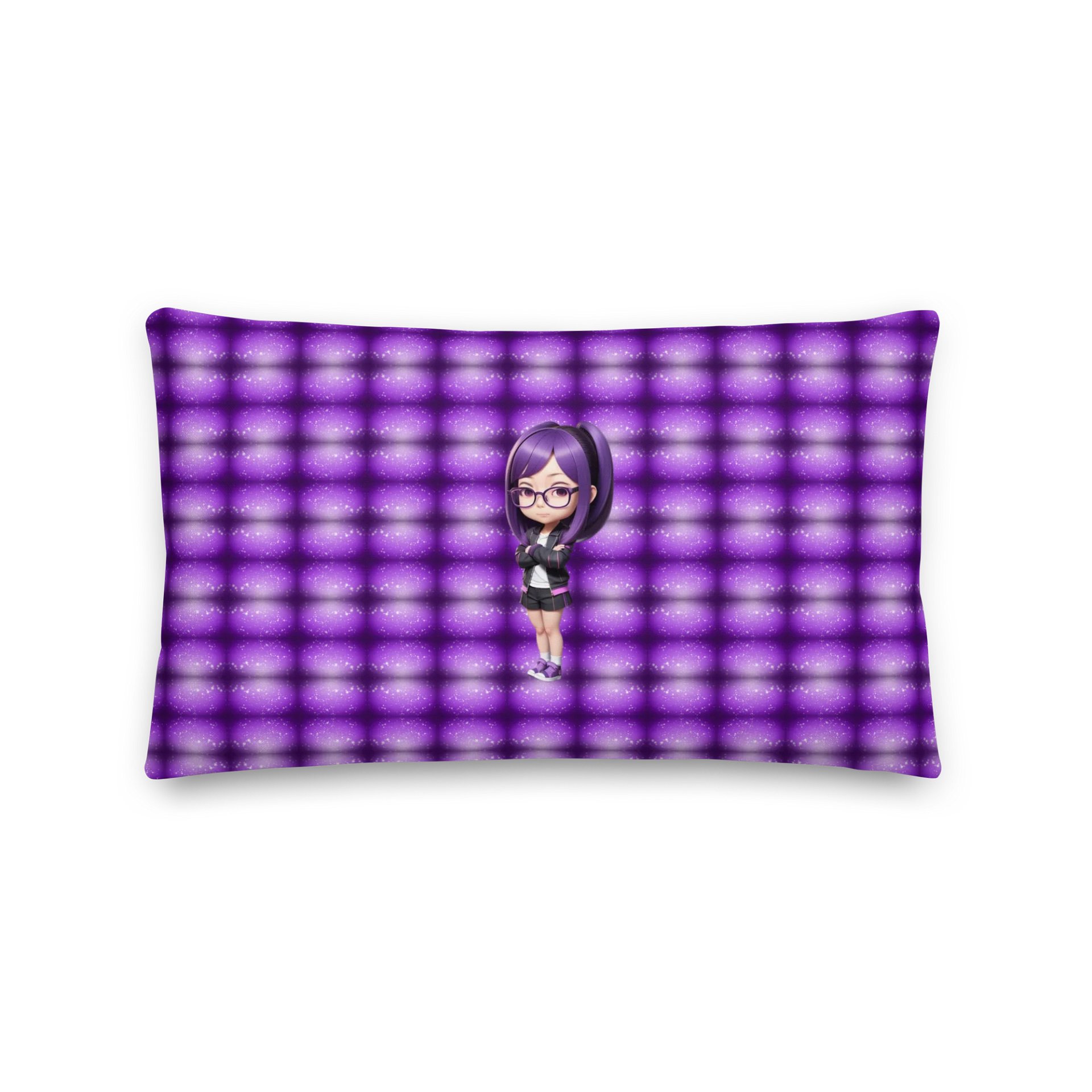 (Purple CHIBI) K Pillow product image (1)