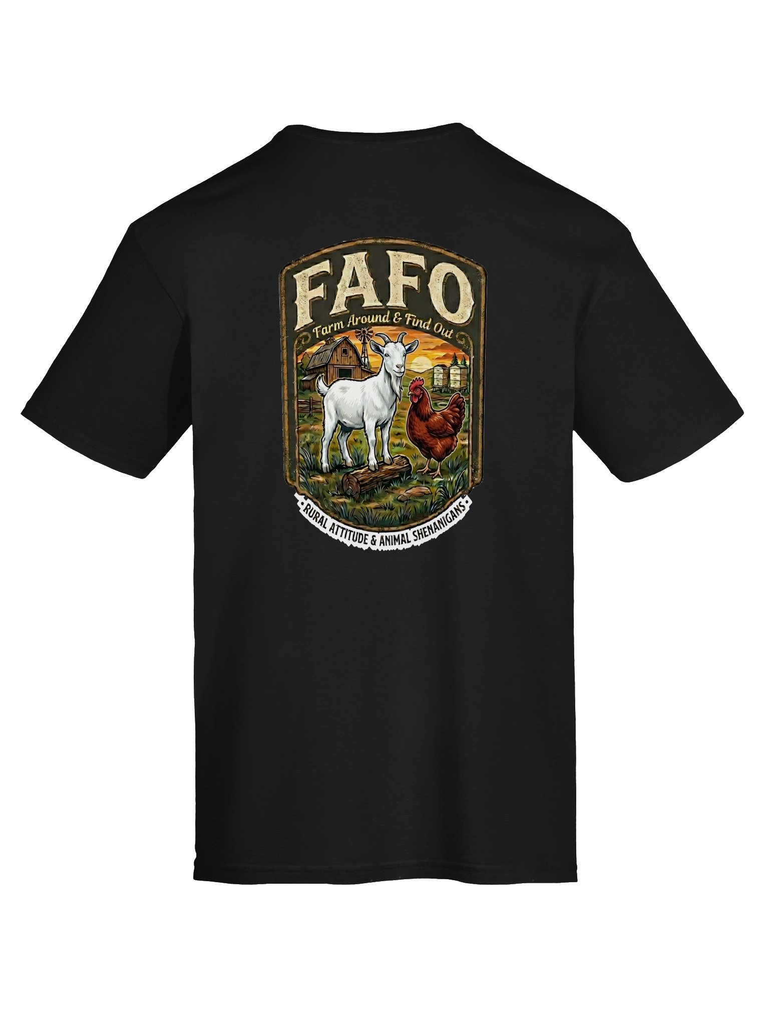 FAFO Logo Homestead Tee - dark product image (7)