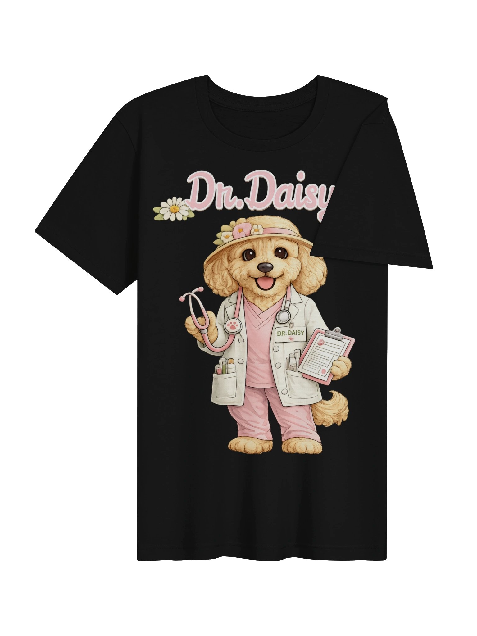 Dr. Daisy Cute Dog Nurse Tee product image (36)