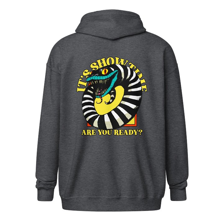 [UM Designs] Showtime Sandworm- Unisex Graphic Zip Hoodie product image (1)